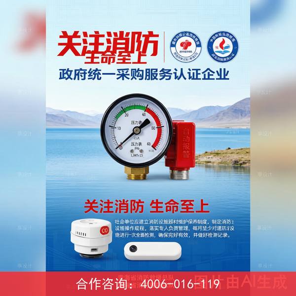 西宁湟中区万霖养老机构智慧消防应用
