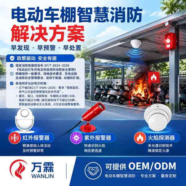 恩施北美物业科技公司对接电动自行车充电棚电气火灾监控系统源头厂家项目现场 恩施北美物业科技公司对接电动自行车充电棚电气火灾监控系统源头厂家项目现场 — 电动车棚智慧消防设备出口交付