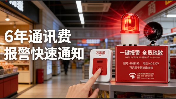 文昌新建项目仓库联网声光报警器配置要点 仓库联网声光报警器