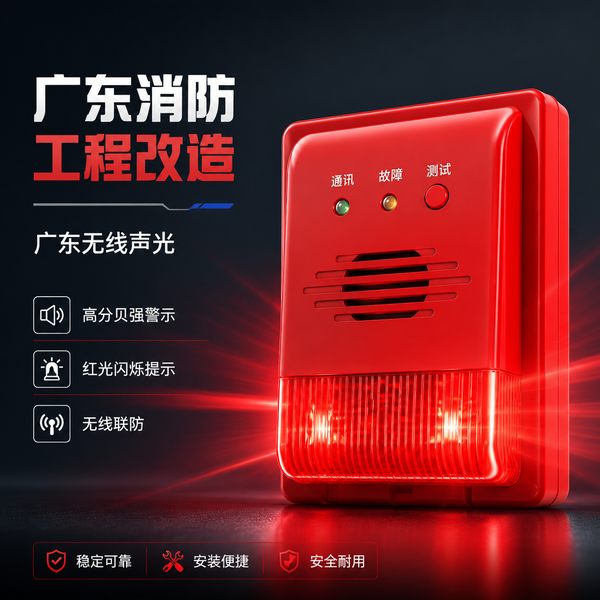 KTV消防设备智能升级:万霖无线手动报警按钮在梅州梅江区成功部署 梅州梅江区KTV万霖无线手动报警按钮应用
