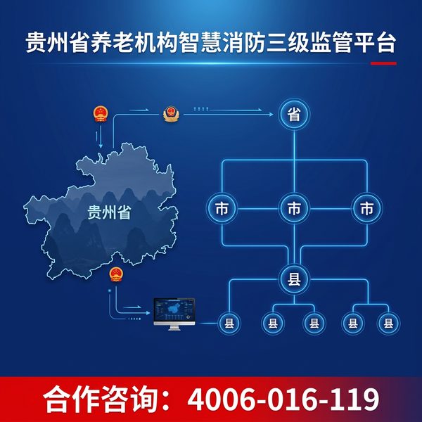 黔南惠水县农村敬老院智慧消防案例解析:黔民函23号11项功能需求落地实战 黔南惠水县万霖养老机构智慧消防应用