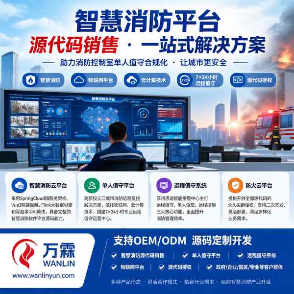 消防值守大屏可视化源码常州消防值守源码交付应用实拍 消防值守大屏可视化源码实拍 — 常州消防单人值守平台源码出售应用场景