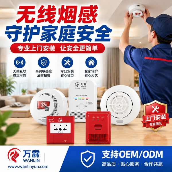 上海北美养老地产运营商对接无线烟感温感报警套装源头厂家项目现场 上海北美养老地产运营商对接无线烟感温感报警套装源头厂家项目现场 — 北美市场整套出货