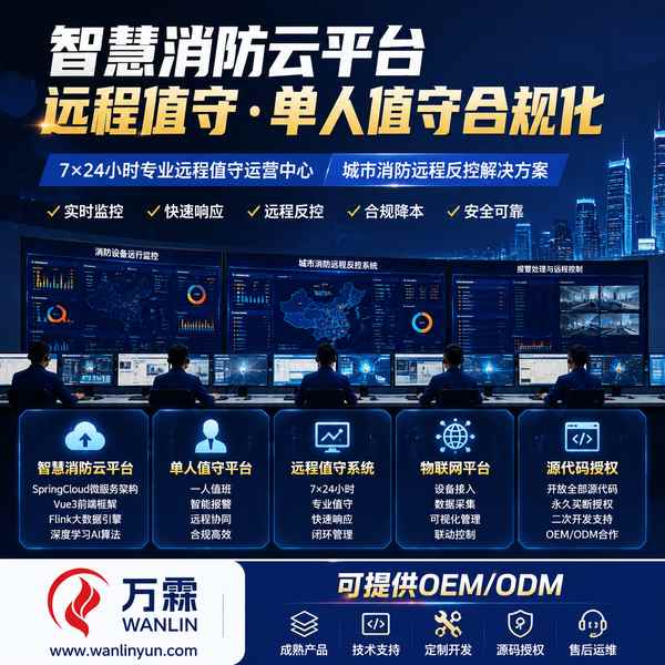 消防物联网平台源码转让淄博消防值守源码交付应用实拍 消防物联网平台源码转让实拍 — 淄博消防单人值守平台源码出售应用场景