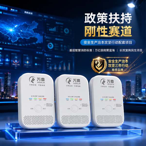 无线煤气报警器 无线煤气报警器