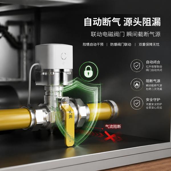 荣成厨房声光联动报警升级工程 荣成万霖厨房卫士应用
