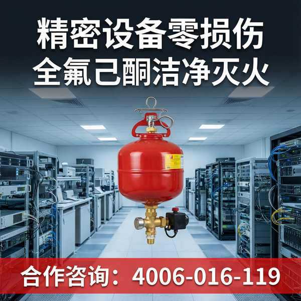 深圳南山区储能柜电池箱万霖全氟己酮灭火器4kg应用