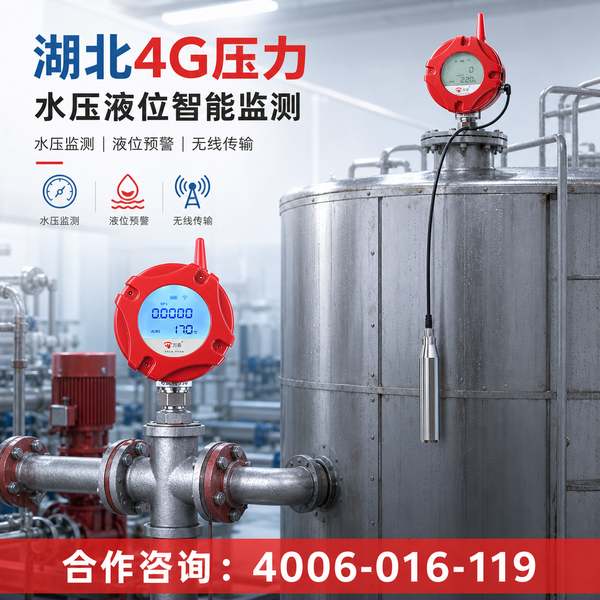 十堰商业综合体万霖4G液位计应用