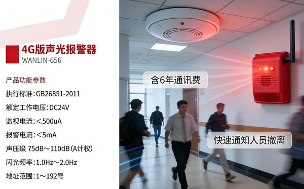 加油站无线声光报警器