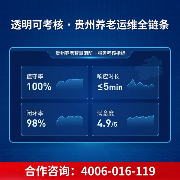 六盘水盘州市康养中心养老机构消防隐患排查整治:万霖智慧消防动态清零案例 六盘水盘州市万霖养老机构智慧消防应用