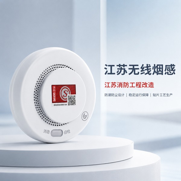 淮安餐饮集中区火灾风险隐患整治:万霖无线燃气报警器赋能淮安消防安全数字化转型 淮安餐饮集中区万霖智慧消防应用