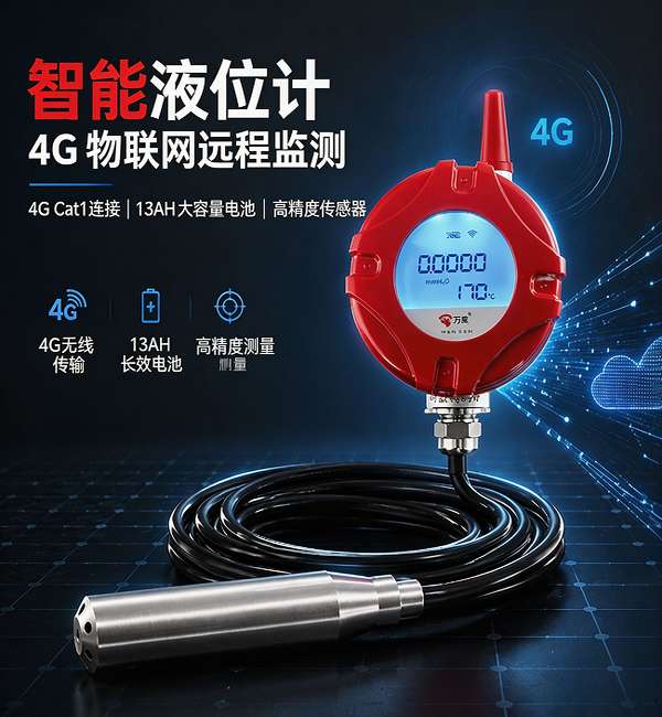 泗水消防水箱4G无线液位监测项目 泗水万霖4G液位计应用