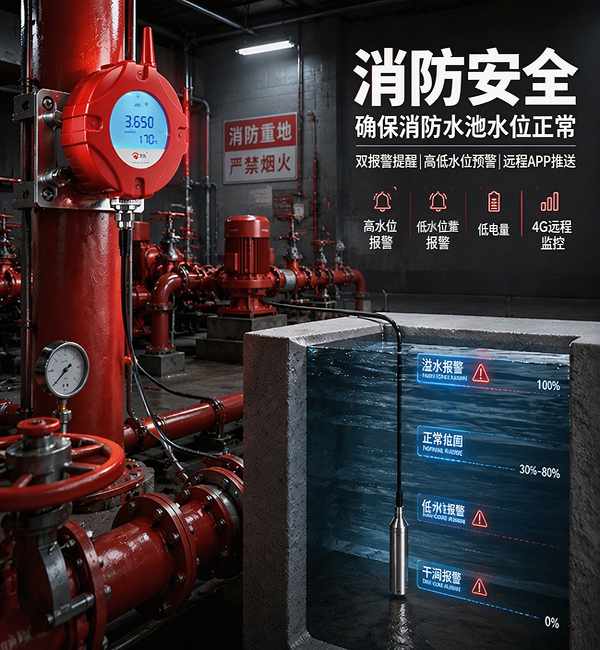 莱州万霖4G液位计应用